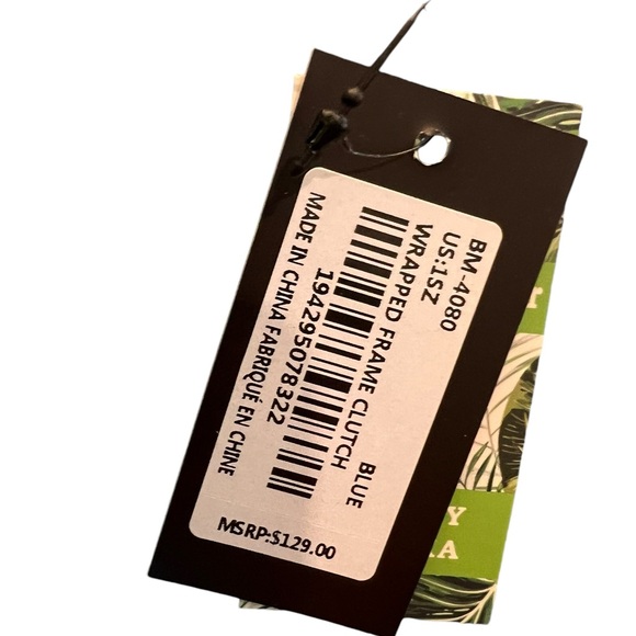 Badgley Mischka Clutch Bag Taupe only Now Available - Picture 5 of 12